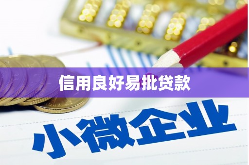 海伦信用良好易批贷款