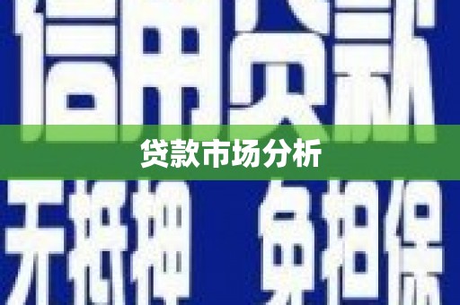 海伦贷款市场分析