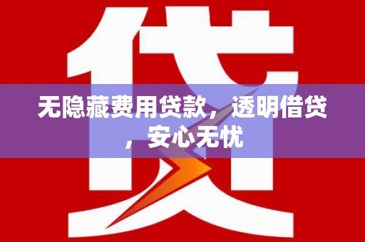海伦无隐藏费用贷款，透明借贷，安心无忧