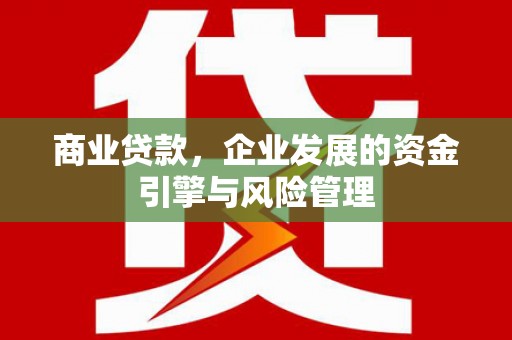 海伦商业贷款，企业发展的资金引擎与风险管理