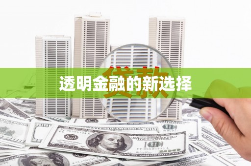 海伦透明金融的新选择