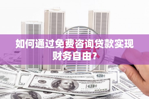 海伦如何通过免费咨询贷款实现财务自由？