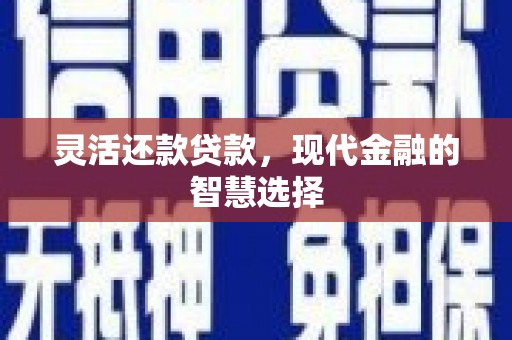 海伦灵活还款贷款，现代金融的智慧选择