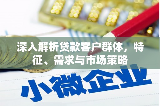 海伦深入解析贷款客户群体，特征、需求与市场策略