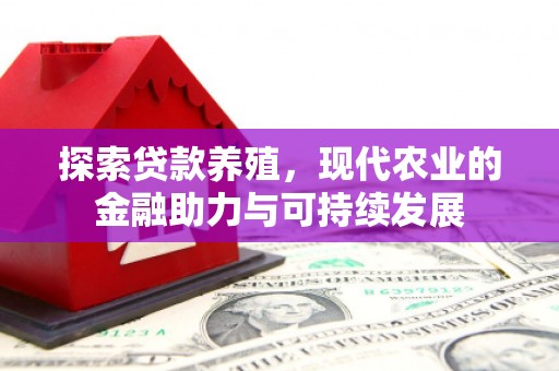 海伦探索贷款养殖，现代农业的金融助力与可持续发展