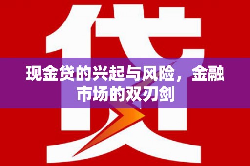 海伦现金贷的兴起与风险，金融市场的双刃剑