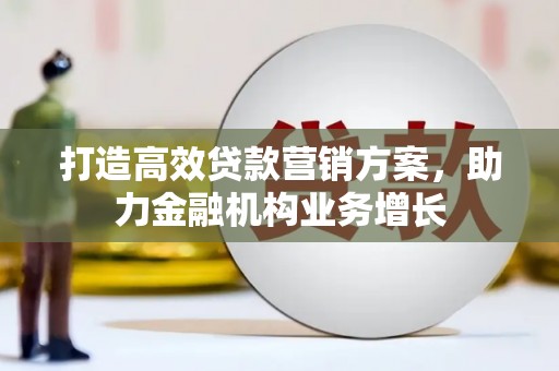 海伦打造高效贷款营销方案，助力金融机构业务增长