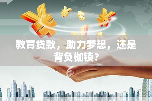 海伦教育贷款，助力梦想，还是背负枷锁？
