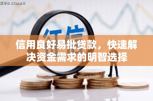 海伦信用良好易批贷款，快速解决资金需求的明智选择