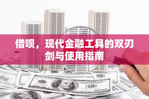 海伦借呗，现代金融工具的双刃剑与使用指南