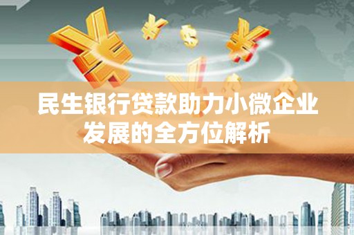 海伦民生银行贷款助力小微企业发展的全方位解析
