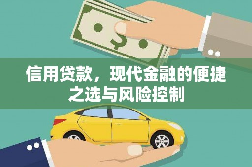 海伦信用贷款，现代金融的便捷之选与风险控制