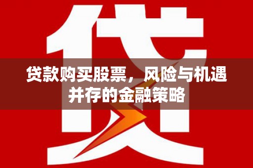 海伦贷款购买股票，风险与机遇并存的金融策略