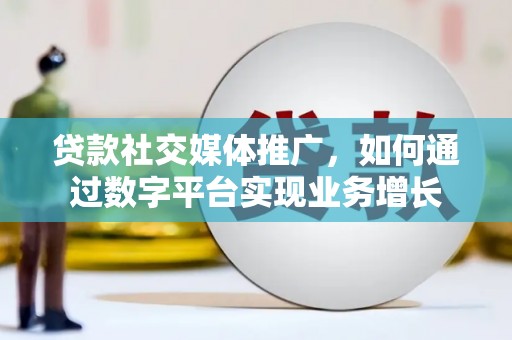 海伦贷款社交媒体推广，如何通过数字平台实现业务增长