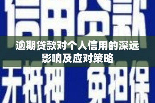 海伦逾期贷款对个人信用的深远影响及应对策略