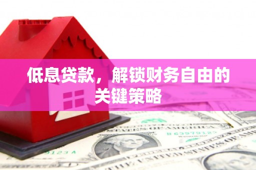 海伦低息贷款，解锁财务自由的关键策略