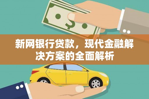 海伦新网银行贷款，现代金融解决方案的全面解析