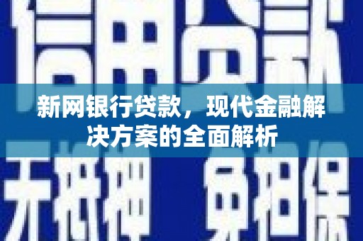 海伦新网银行贷款，现代金融解决方案的全面解析