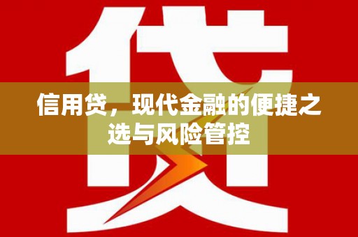 海伦信用贷，现代金融的便捷之选与风险管控