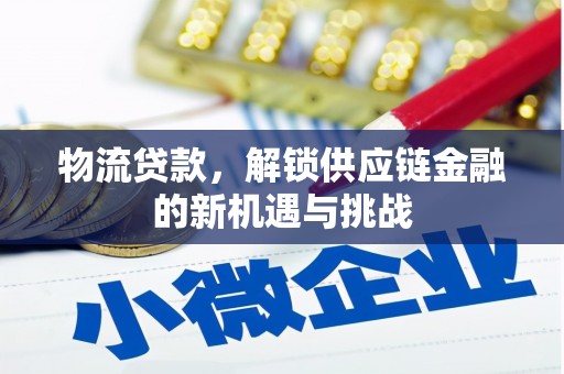 海伦物流贷款，解锁供应链金融的新机遇与挑战