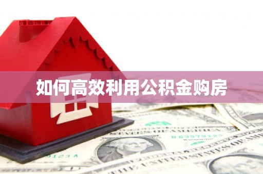 海伦如何高效利用公积金购房
