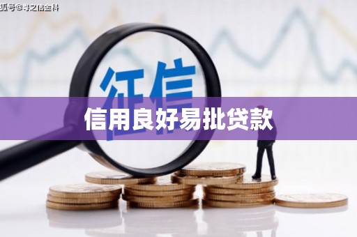 海伦信用良好易批贷款