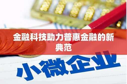 海伦金融科技助力普惠金融的新典范
